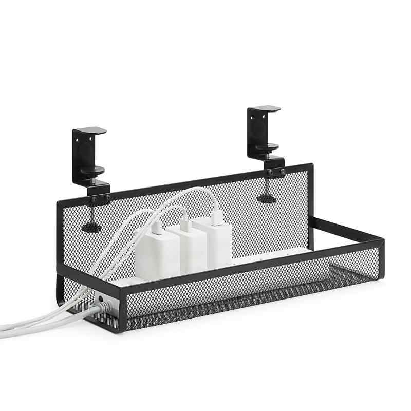 サニーポイント ケーブルトレー デスク下収納 配線隠し 配線整理ケーブル 穴あけ不要 天板1〜5cm設置 コンセント収納 スチール製 取付簡単 幅40cm ルーター収納サニーポイント ケーブルトレー デスク下収納 配線隠し 配線整理ケーブル 穴あけ不要 天板1〜5cm設置 コンセント収納 スチール製 取付簡単 幅40cm ルーター収納