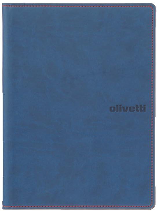 olivetti/オリベッティ A4パッドホルダー ネイビーブルー N-OLIV-A4-NVBL