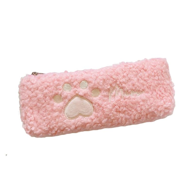 M-S0020 かわいい モフモフ 猫 の 肉球 デザイン ケース ねこ スマホケース スマートフォン ケース ペンケース 筆箱 肉球 筆 入れ 筆記用具 鉛筆 ホルダー ペン ポーチ もふもふ 気持ちいい 携 skylight-10536811 スカイライト サンプル画像2
