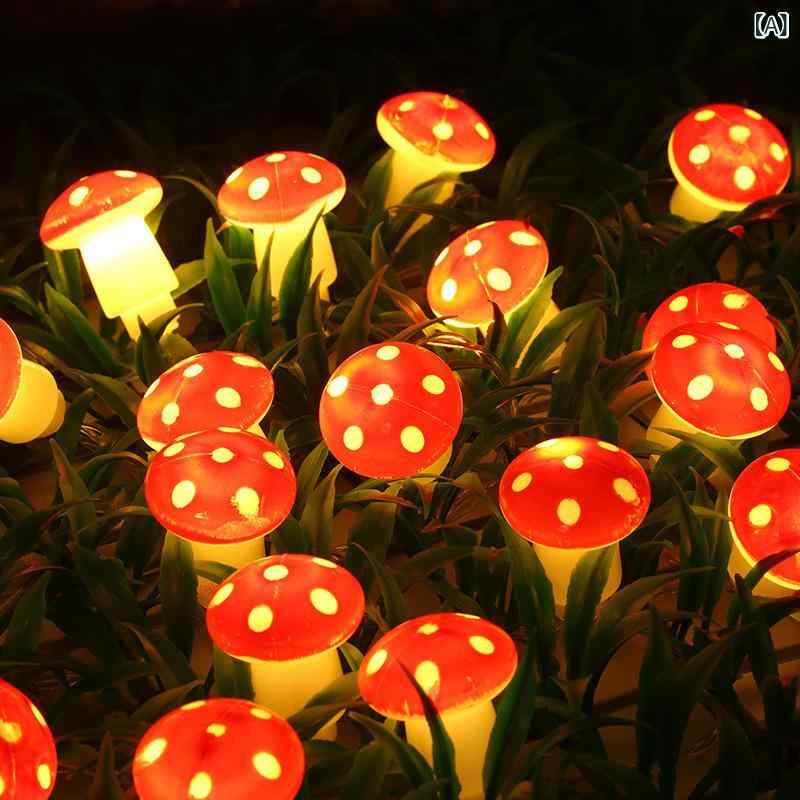 国境を 越えた 人気 ランプ 卸売り LED キノコランプクリスマス 祭り 装飾 少女の ...
