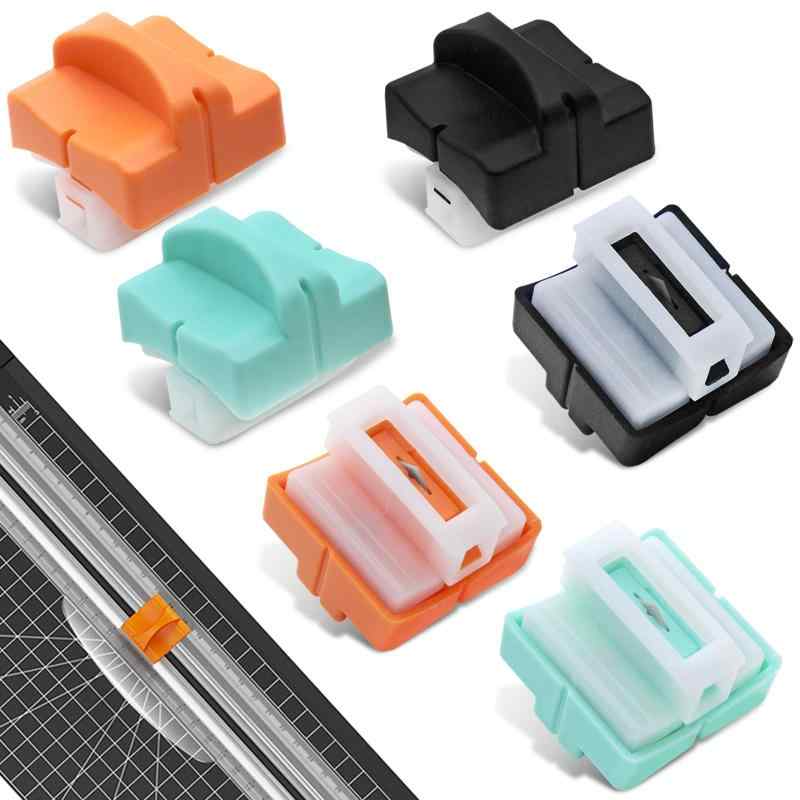 Rakuten - AIFUDA トリマー カッティングブレード、6ピース ペーパーカッター交換用ブレード ペーパートリマー用、スプリング式セーフガードデザイン
