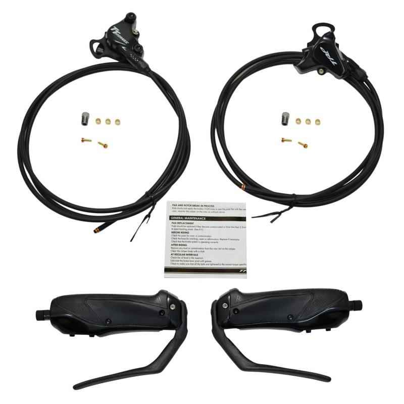 TRP HD-T910 TT Hydraulic Flat Mount Disc Brake Set (Front+Rear), STB2722