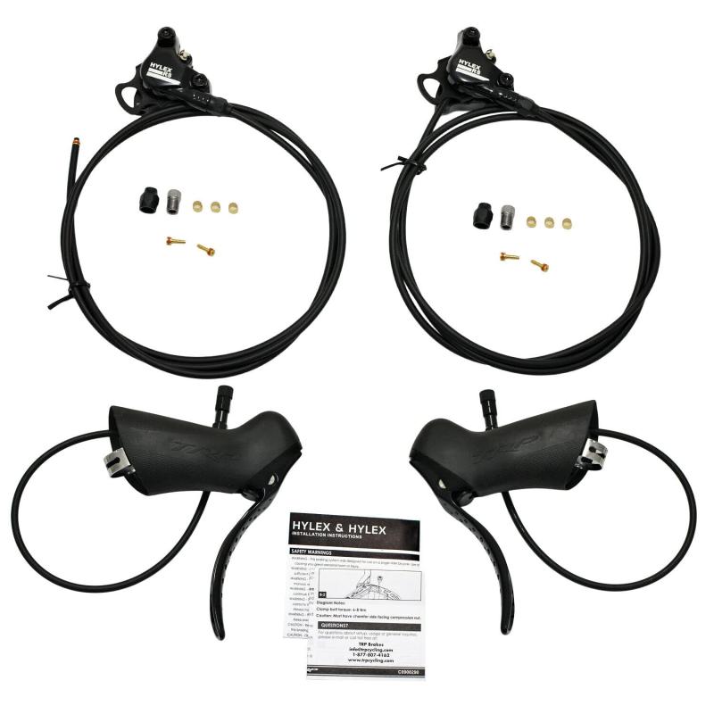 TRP Hylex RS HD-C813 Hydraulic Flat Mount Disc Brake Set (Front+Rear), STB2721