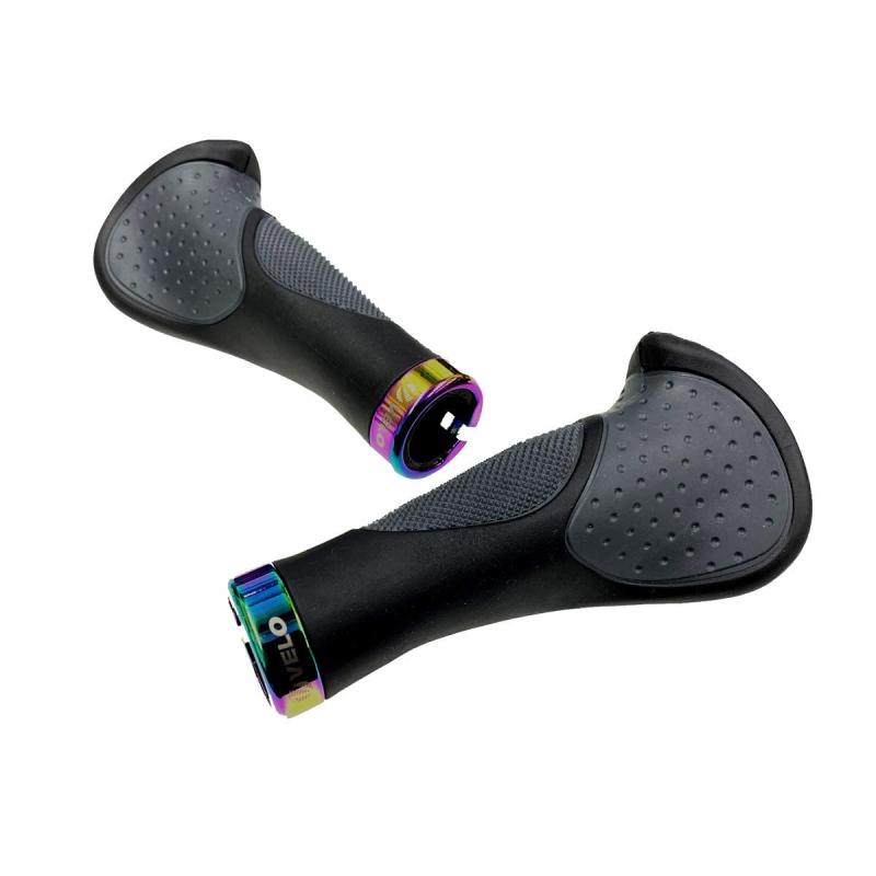 VELO(ベロ) VLG-1189D3-G2 ErgoGrip BLACK&GRAY OIL SLICK LOCKRING GP-VL-M004