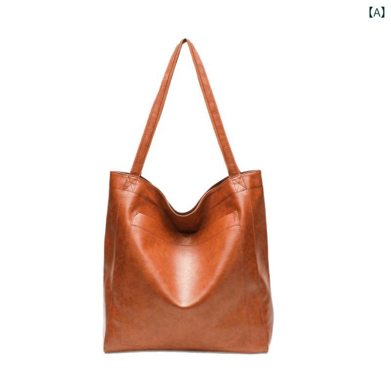 アマゾン 独立 駅の クロス ボーダーで 爆発 した レ トロな オイル ワックスの 皮が シンプルで、 ファッションの ハンドバッグに 通勤 して います。