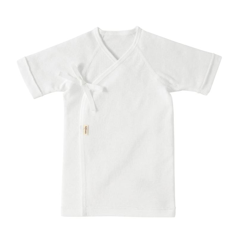 [ミキハウス ホットビスケッツ] 短肌着 男の子 女の子 新生児 ベビー服 子供服 70-2114-496