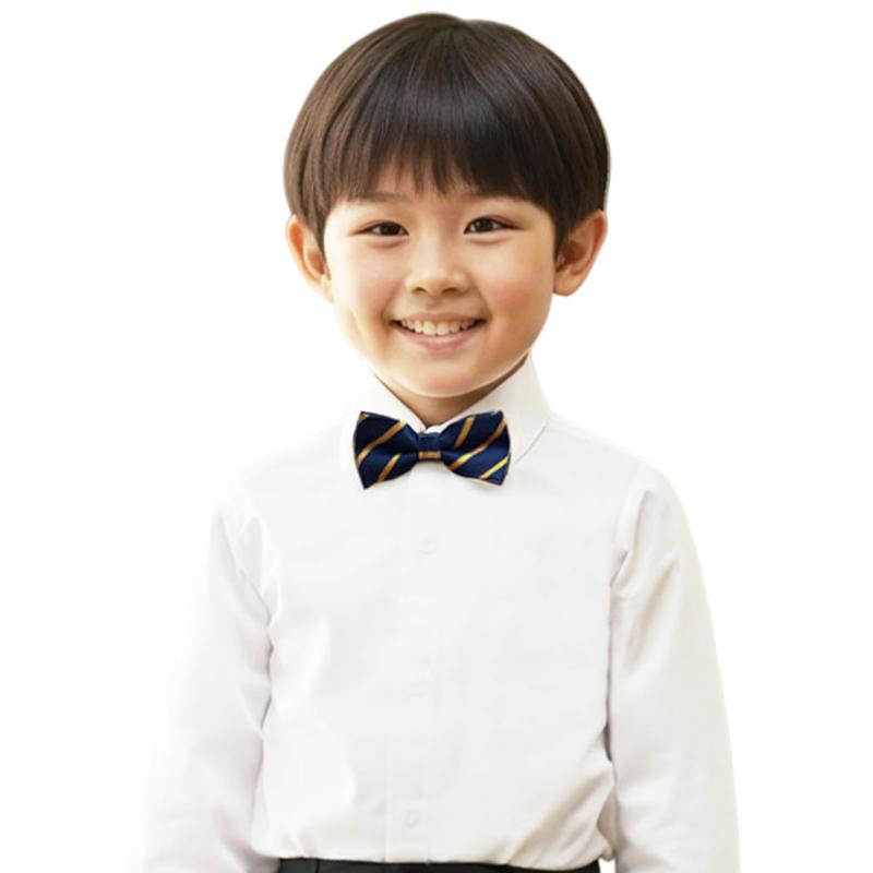 [CC-Princess] Eタイプ オシャレ ・ストライプ柄・カラー蝶ネクタイ bowtieTIE-007（80-160サイズ用） 子供用 蝶ネクタイ キッズネクタイ 男の子 フォーマル 結婚式 発表会 七五三 パーティー 無蝶ネクタイ初心者でも簡単にスタイリングを楽しめるの蝶ネクタイ。お子様の特別な日にぴったりのアイテムです。初心者でも簡単に扱える設計で、スムーズに装着可能です。蝶タイ本体部分：長さ10cm x 幅5cm 首周り：長さは調整可能、23～40cm個性やシーンに合わせてお選びください