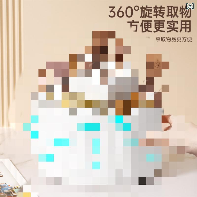 樂天商城 - 回転 ペン ホルダー 化粧 品 収納 ボックス