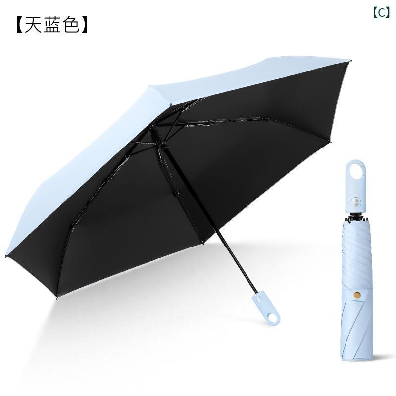超 軽量全 自動 フック リング 傘 三 折り...の紹介画像3