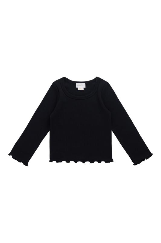 JAMIE KAY(ジェイミーケイ) OC長袖トップス EbonyJKCT255046ガールズ素材:レーヨン52%、綿46%、ポリウレタン2%サイズ表記:80,着丈:30cm,バスト:43cm;サイズ表記:90,着丈:32cm,バスト:46cmサイズ表記:95,着丈:34cm,バスト:48cm;サイズ表記:100,着丈:36cm,バスト:50cmサイズ表記:110,着丈:38cm,バスト:53cmサイズ表記:120,着丈:39cm,バスト:56cm