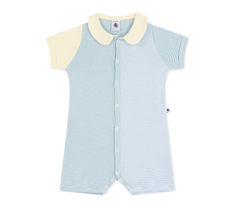 [プチバトー] ミラレショートロンパース A0FCW[原産国]: モロッコ[商品スペック]: SIZE:3ヶ月 60cm 着丈:38.2cm 身幅:24cm 袖丈:8.2cm/SIZE:6ヶ月 67cm 着丈:40.7cm 身幅:25.5cm 袖丈:8.7cm/SIZE:12ヶ月 74cm 着丈:43.1cm 身幅:27cm 袖丈:9.2cm