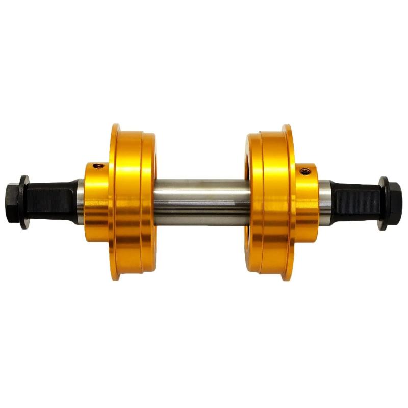 YST BMX American Sealed Bearing 127mm Bike Bottom Bracket,Gold,YT2892