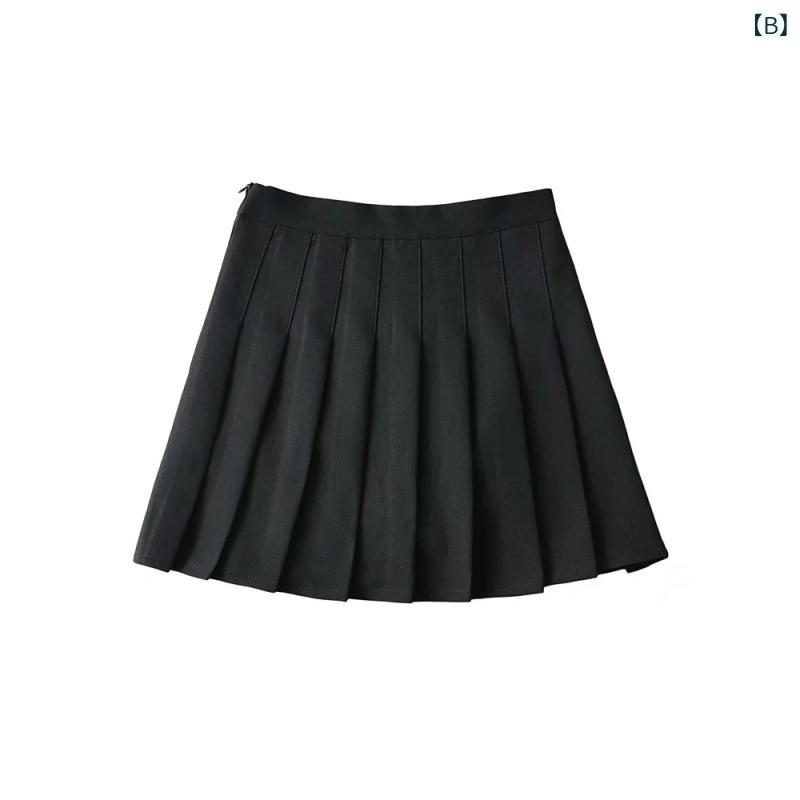 欧米 風の 圧力は ハイ ウエストの 垂れ下がった 感の 百 パートナーの スカートの 2021 秋冬の 学院の 風の 減 齢を 防ぎます。