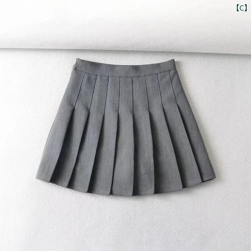 欧米 風の 圧力は ハイ ウエストの 垂れ下がった 感の 百 パートナーの スカートの 2021 秋冬の 学院の 風の 減 齢を 防ぎます。