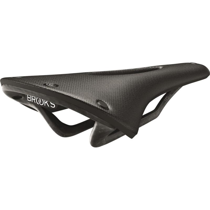Brooks England C13 Carved 145mm Black All Weather 141［並行輸入］