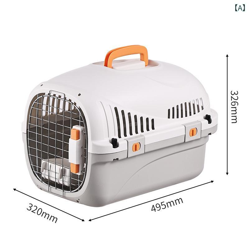 ペット 航空 箱 国 航 猫 猫 託送 箱 猫 外出 携帯 式 猫 バッグ 車載 プラスチック 航空 箱