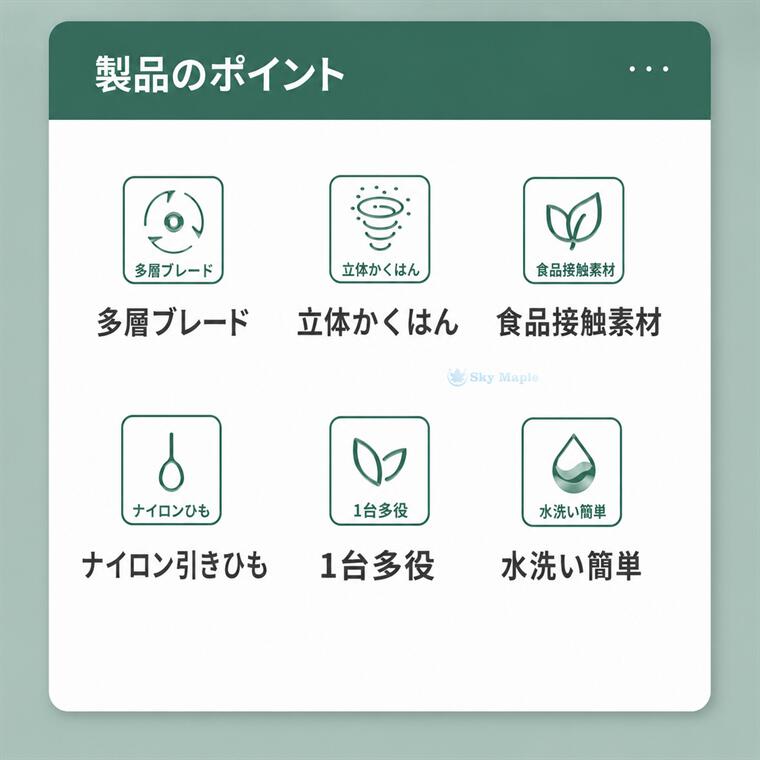 手動みじん切り器 食洗機対応 900ml 400ml 手動式 大容量 ハンドル野菜カッター ス...