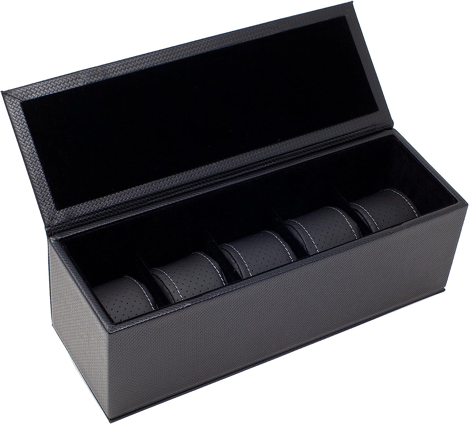 【中古】【輸入品・未使用】キャディベイコレクションカーボンファイバーパターン時計ケースボックスHolds 5?Watches withブラックストライプ/シルバーステッチ【メーカー名】Caddy Bay Collection【メーカー型番】4331803957【ブランド名】Caddy Bay Collection【商品説明】キャディベイコレクションカーボンファイバーパターン時計ケースボックスHolds 5?Watches withブラックストライプ/シルバーステッチ当店では初期不良に限り、商品到着から7日間は返品を 受付けております。こちらは海外販売用に買取り致しました未使用品です。買取り致しました為、中古扱いとしております。他モールとの併売品の為、完売の際はご連絡致しますのでご了承下さい。速やかにご返金させて頂きます。ご注文からお届けまで1、ご注文⇒ご注文は24時間受け付けております。2、注文確認⇒ご注文後、当店から注文確認メールを送信します。3、配送⇒当店海外倉庫から取り寄せの場合は10〜30日程度でのお届けとなります。国内到着後、発送の際に通知にてご連絡致します。国内倉庫からの場合は3〜7日でのお届けとなります。　※離島、北海道、九州、沖縄は遅れる場合がございます。予めご了承下さい。お電話でのお問合せは少人数で運営の為受け付けておりませんので、メールにてお問合せお願い致します。営業時間　月〜金　10:00〜17:00お客様都合によるご注文後のキャンセル・返品はお受けしておりませんのでご了承下さい。