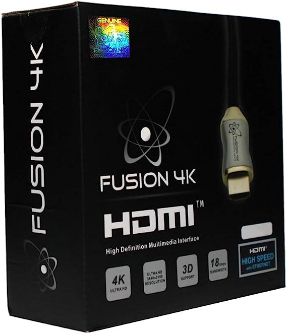 【中古】【輸入品・未使用】fusion4?K High Speed 4?K HDMI 2.0ケーブル???プロフェッショナルシリーズウルトラHD 40 Feet Fusion4K