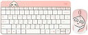 【中古】【輸入品 未使用】カカオフレンズワイヤレスコンパクトキーボード＆マウスセット - Apeach KAKAO FRIENDS Wireless Compact Keyboard and mouse set -Apeach 並行