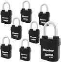 【中古】【輸入品・未使用】Master Lock - High Security Proシリーズ 南京錠 6121NKALF w/BumpStop Techno...