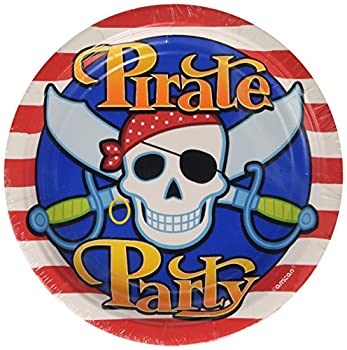 yÁzyAiEgpzAmscan 17.7cm International Pirate Party Plates