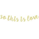 【中古】【輸入品・未使用】So This is Love ゴールドバナー