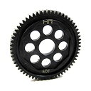 【中古】【輸入品・未使用】Hot Racing Steel 60T 48P スパーギア 1/14 Losi Vaterra(3)