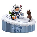 【中古】【輸入品・未使用】Hallmark 記念品クリスマスオーナメント 2019年 フロスティフレンズ 40周年記念 モーション付き|詳細画像