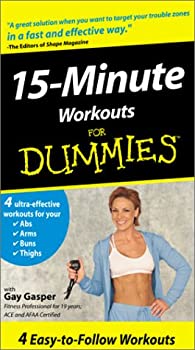 【中古】【輸入品・未使用】15 Minute Workouts for Dummies [VHS]