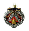 【中古】【輸入品・未使用】Old World Christmas Western Horseshoeハート、3?%ダブルクォーテ%ガラスオーナメント(3)