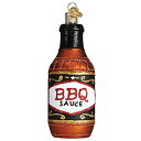 【中古】【輸入品・未使用】Old World Christmas 様々な食品 ガラス吹きオーナメント クリスマスツリーバーベキューソース用