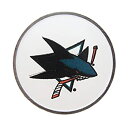 【中古】【輸入品・未使用】San Jose Sharksゴルフボールマーカー両面