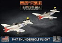 【中古】【輸入品・未使用】Flames of War: Late War: アメリカ P-47 Thunderbolt Fight Flight (UBX85)