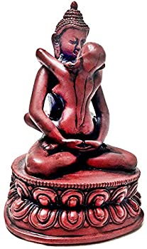 【中古】【輸入品・未使用】チベットBuddhaヤブユム、Buddha Shakti Statue Embrace Statue Buddha Tantraテクニック