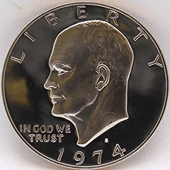 【中古】【輸入品・未使用】1974-s Clad Proof Eisenhower Dollar