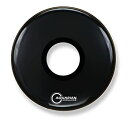【中古】【輸入品・未使用】Aquarian Drumheads RPT22BK Regulator Black 60cm Bass Drum Head%カンマ% gloss black(2)