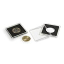【中古】【輸入品・未使用】Lighthouse 10 Pack of 33mm 2x2 Plastic Coin Holders QUADRUM33