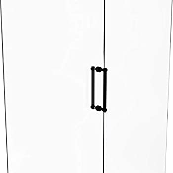 šۡ͢ʡ̤ѡContemporary 12 Inch Back to Back Shower Door Pull - 404-12BB-BKM