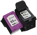 【中古】【輸入品・未使用】VersaInk-Nano HP 63 MS ブラック MICR インクカートリッジ 小切手印刷 & 63 CS カラーカートリッジ