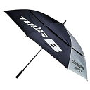 【中古】【輸入品・未使用】ブリヂストン 2020 ツアー 68インチ 傘 シルバー/ブラック