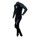 【中古】【輸入品・未使用】(Small%カンマ% Graphite) - ScubaPro Men's UPF 50 Steamer