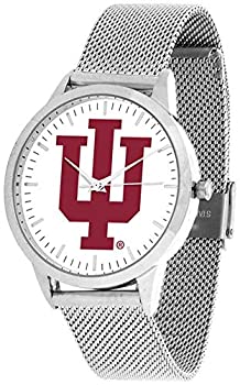 【中古】【輸入品・未使用】Indiana Hoosiers - メッシュステートメントウォッチ - シルバーバンド