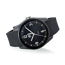 【中古】【輸入品・未使用】40?Nine Men 's ' Basic ' QuartzプラスチックとシリコンCasual Watch%カンマ% Color : Black (Model : 40?N2.5.1?m)