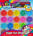 【中古】【輸入品・未使用】Cra-Z-Art Super Rainbow Softee Dough Colour Pack Set (30-Piece)