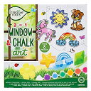 【中古】【輸入品・未使用】Creative Roots 2イン1 ウィンドウアート&DIYチョークアート Horizon Group USA マルチカラー ワン...