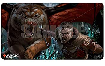 【中古】【輸入品・未使用】Ikoria: Behemothesの不死 - Go for Blood Gamingプレイマット マジック・ザ・ギャザリング