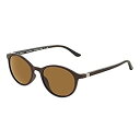 【中古】【輸入品・未使用】Starck Eyes - 0SH5008 ラウンド アセテート メンズ オリーブ/ブラウン UV400 偏光(000483) 49/...