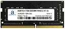 【中古】【輸入品 未使用】Adamanta 8 GB ( 1 x 8gb )ノートPCメモリアップグレードfor Asus Republic Of Gamers gl552vw ddr4 2133 MHz pc4 17000 SODIMM 1rx8 cl15 1.2