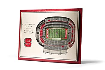 【中古】【輸入品・未使用】(North Carolina State Wolfpack%カンマ% 43cm x 33cm x 1.6cm %カンマ% Br..